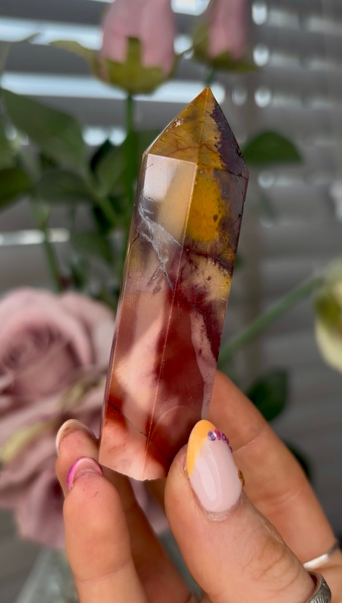mookaite jasper tower 7.8cm