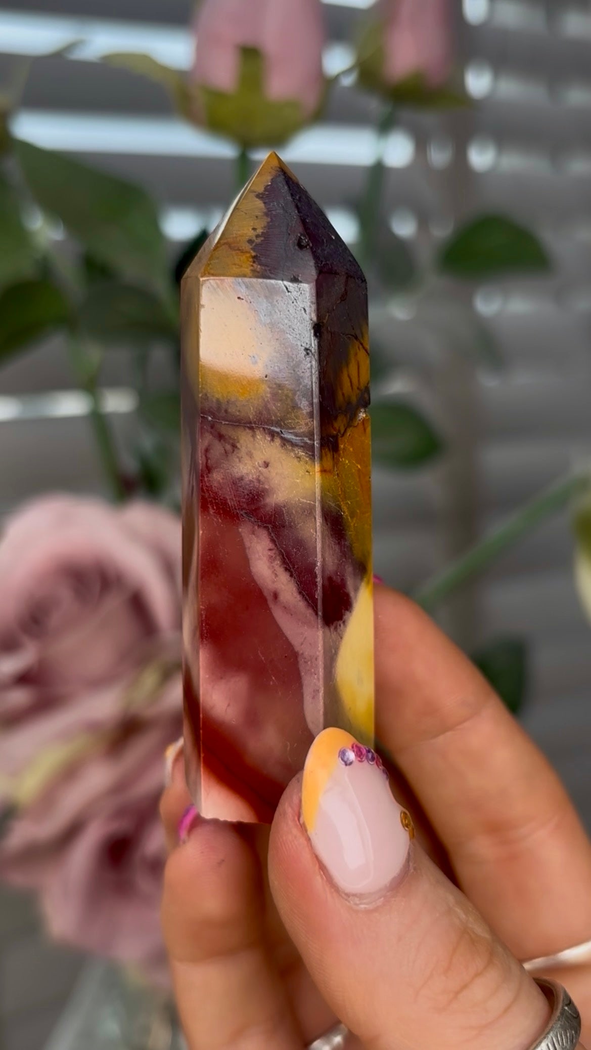 mookaite jasper tower 7.8cm