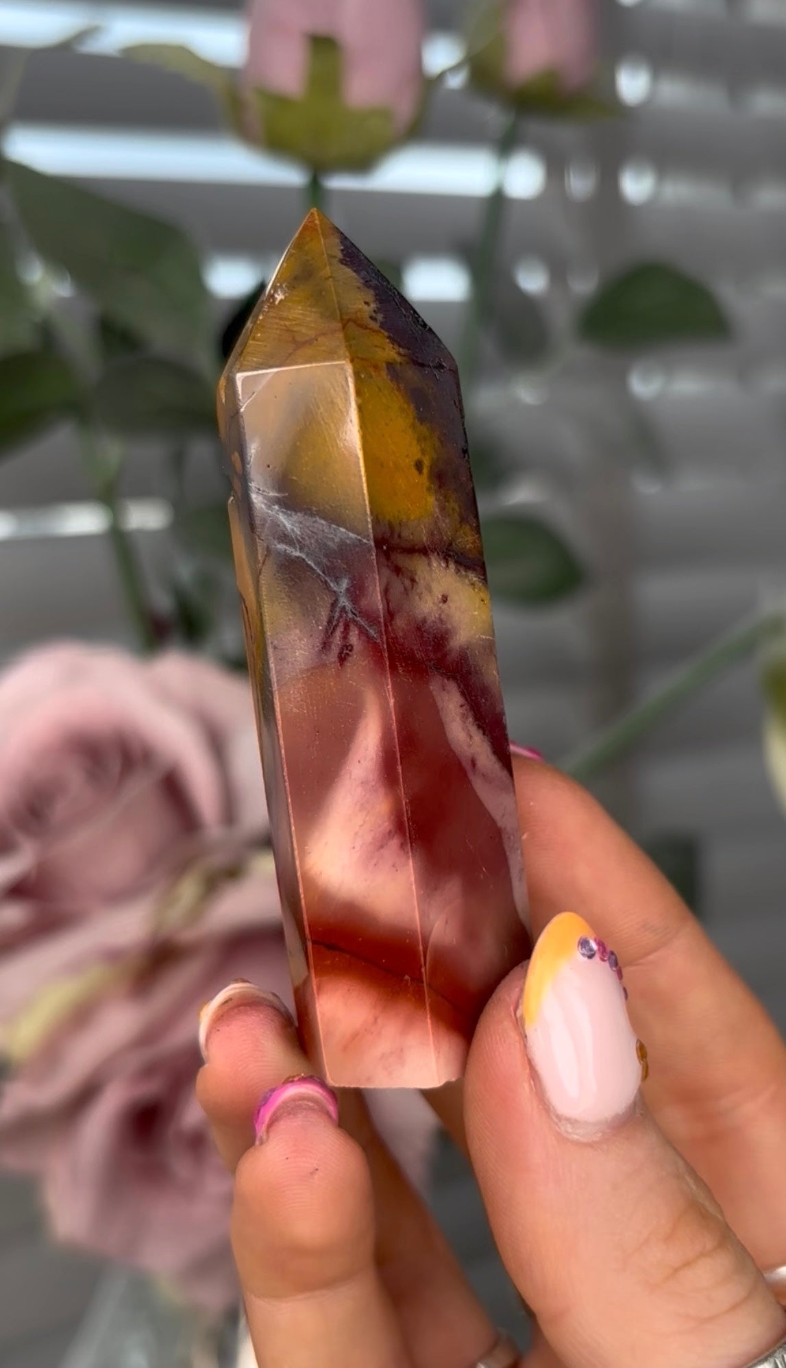 mookaite jasper tower 7.8cm