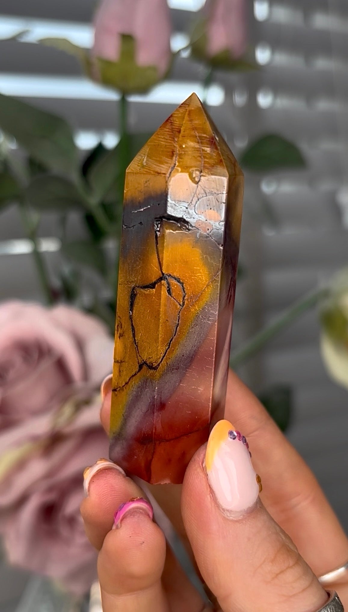 mookaite jasper tower 7.8cm
