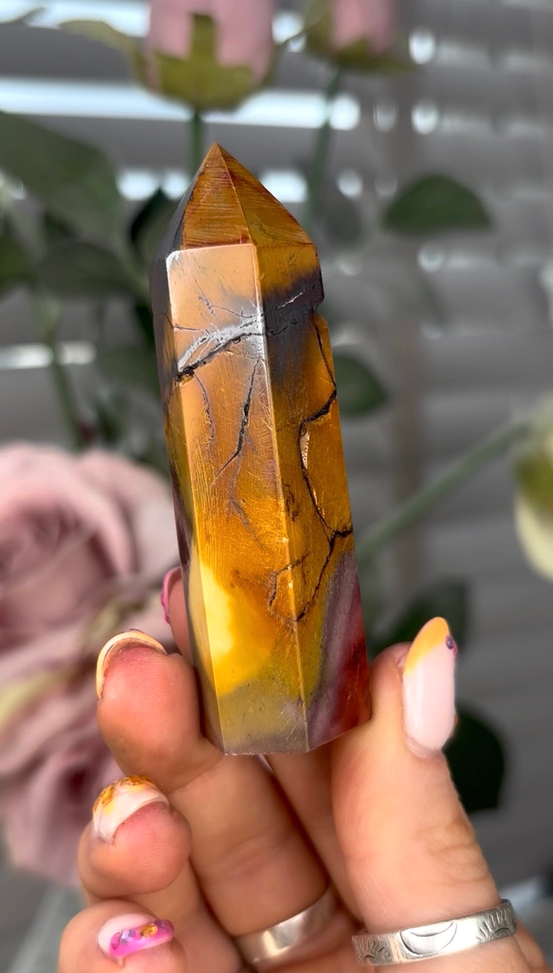 mookaite jasper tower 7.8cm