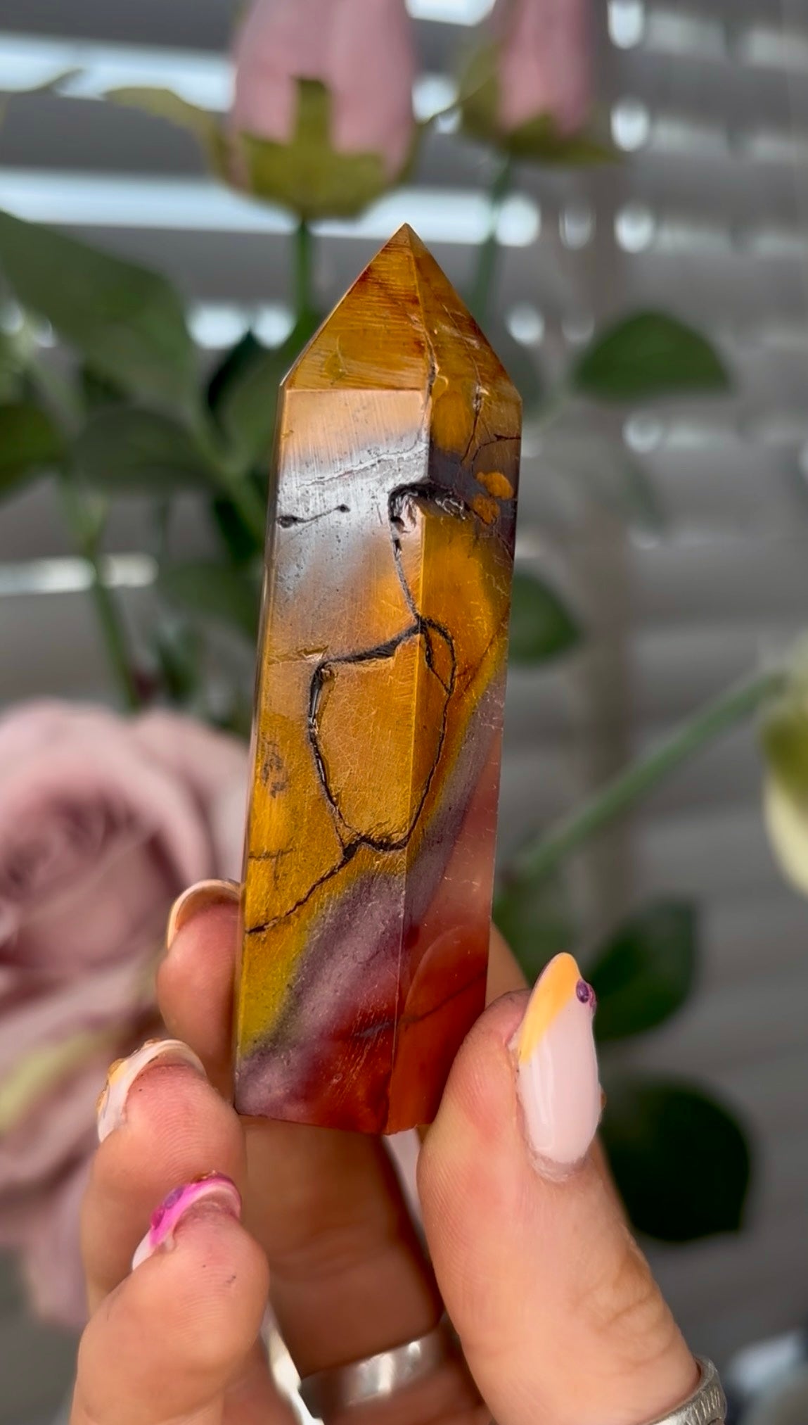 mookaite jasper tower 7.8cm