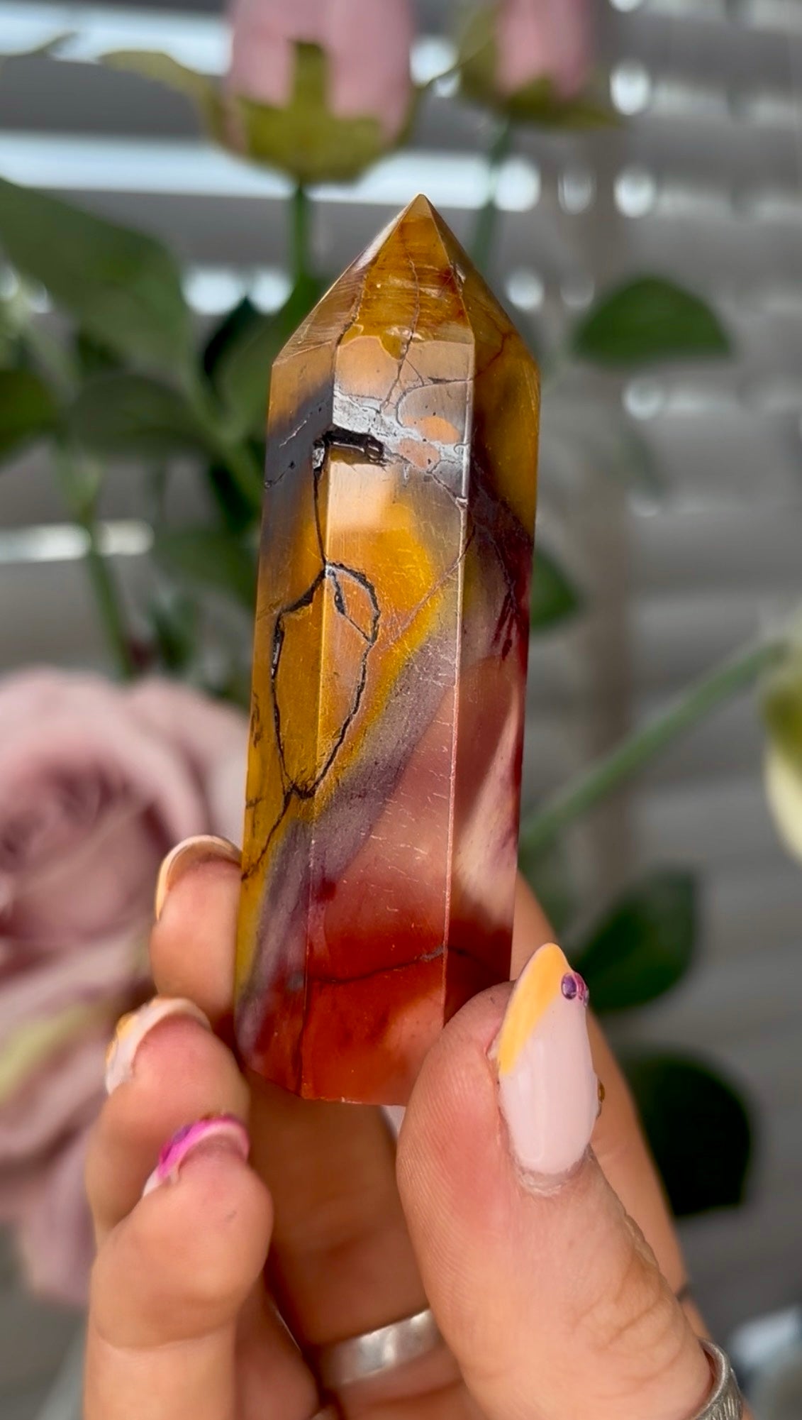 mookaite jasper tower 7.8cm