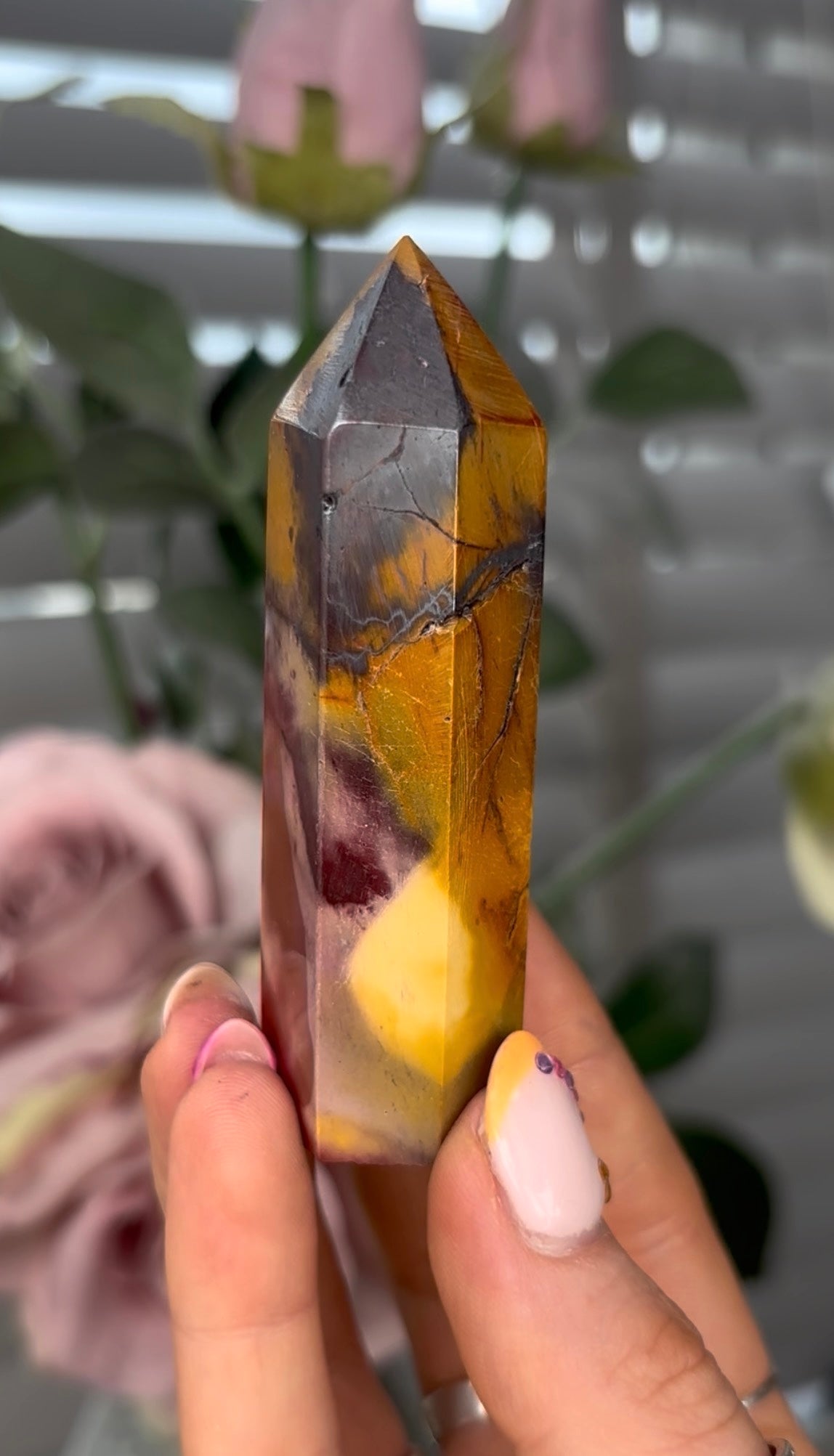 mookaite jasper tower 7.8cm