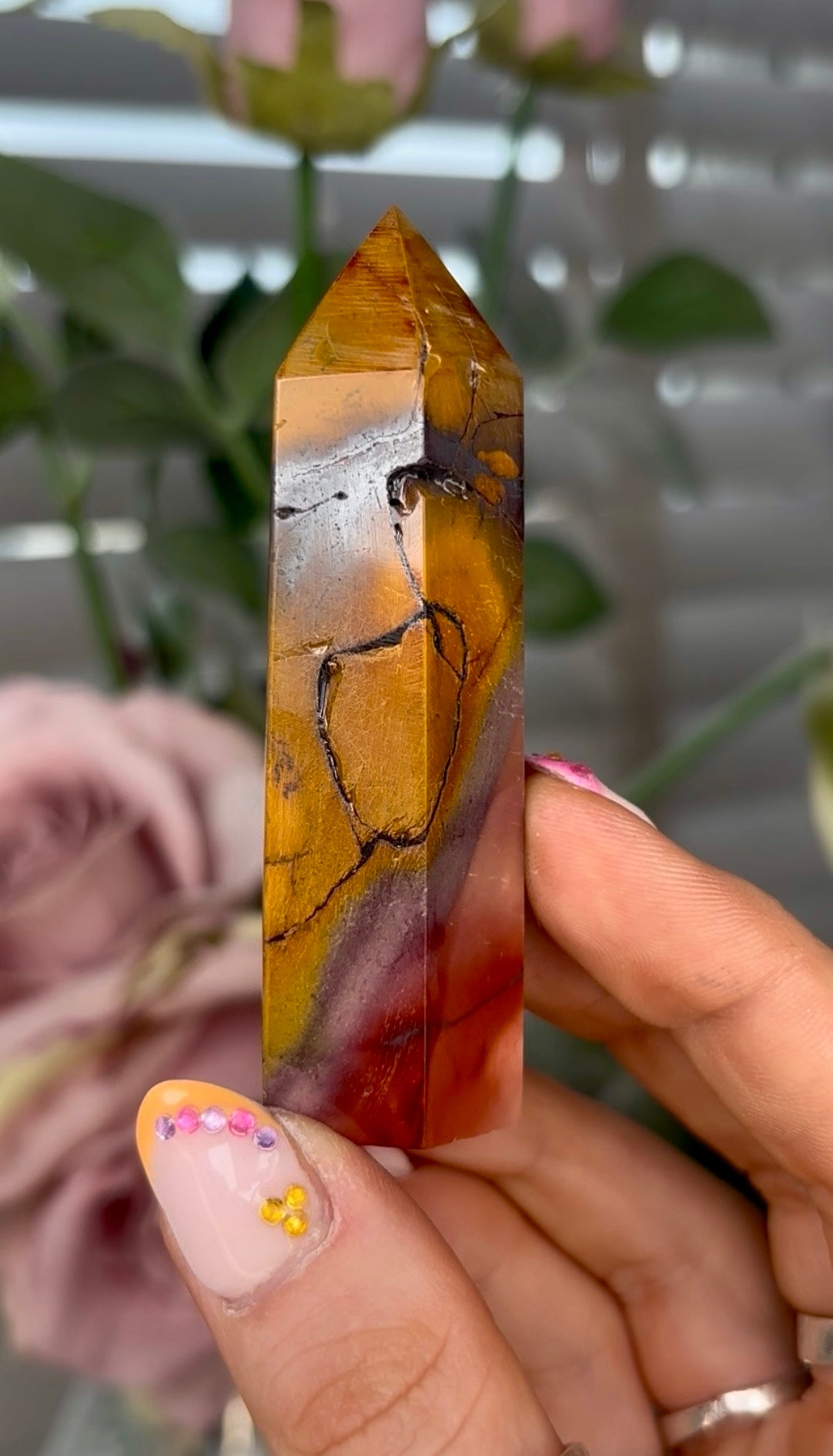 mookaite jasper tower 7.8cm