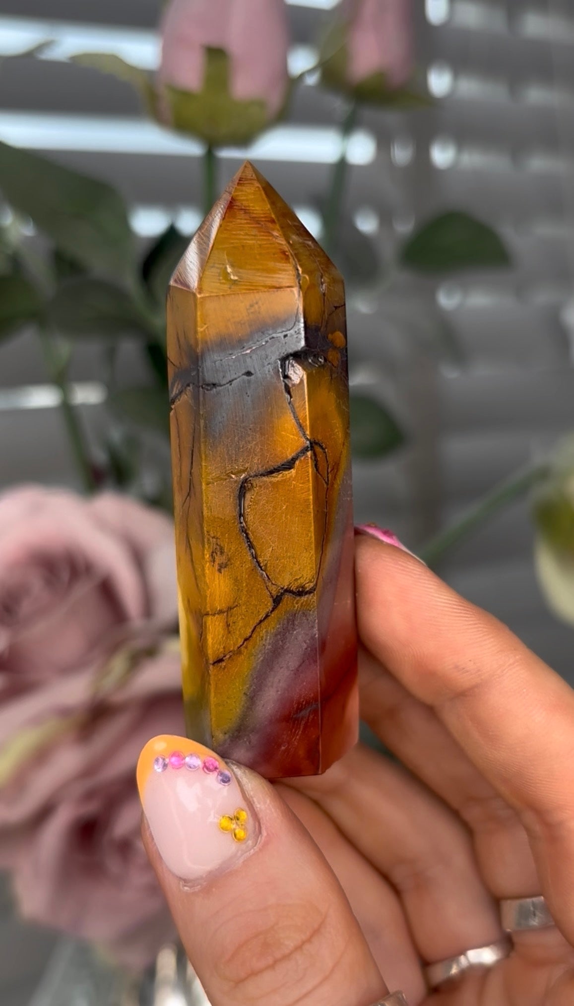 mookaite jasper tower 7.8cm