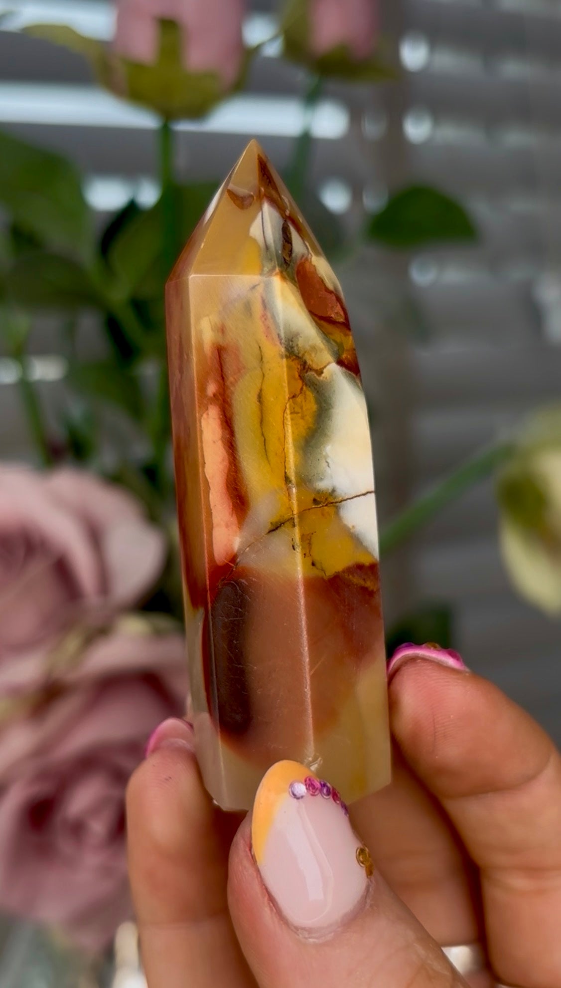 mookaite jasper tower 7.9cm