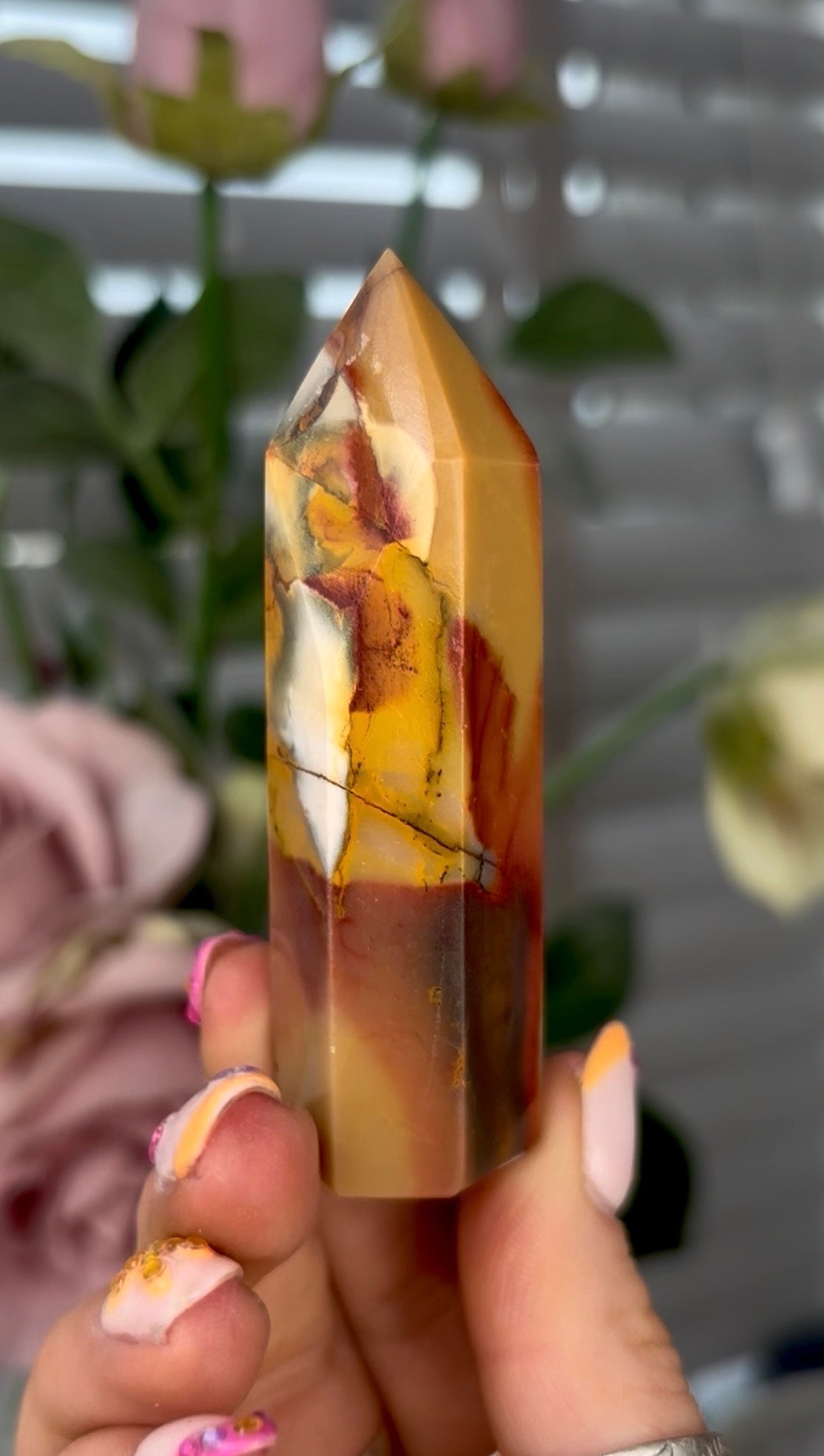 mookaite jasper tower 7.9cm