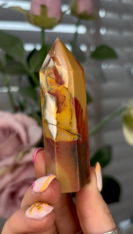 mookaite jasper tower 7.9cm