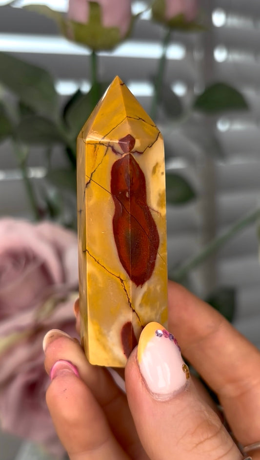 mookaite jasper tower 7.4cm