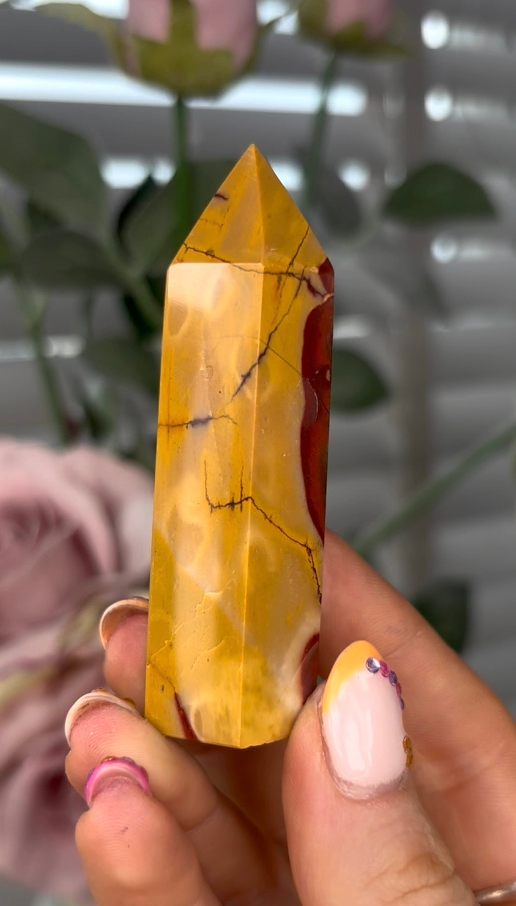 mookaite jasper tower 7.4cm
