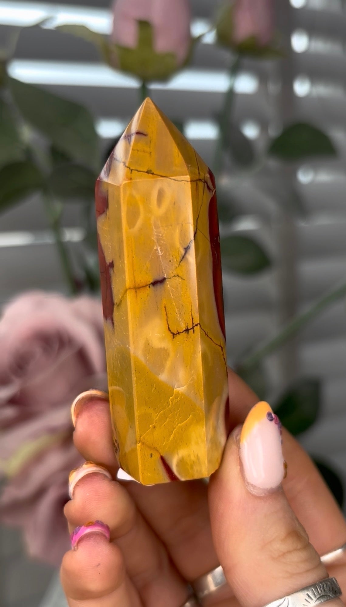 mookaite jasper tower 7.4cm