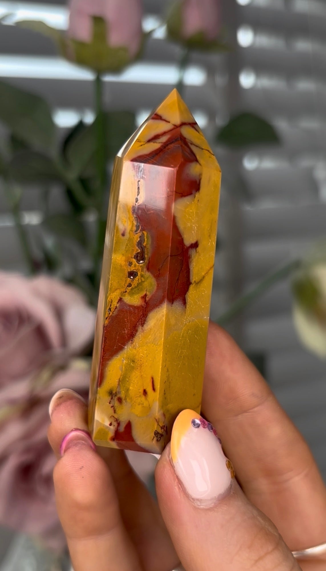 mookaite jasper tower 7.4cm
