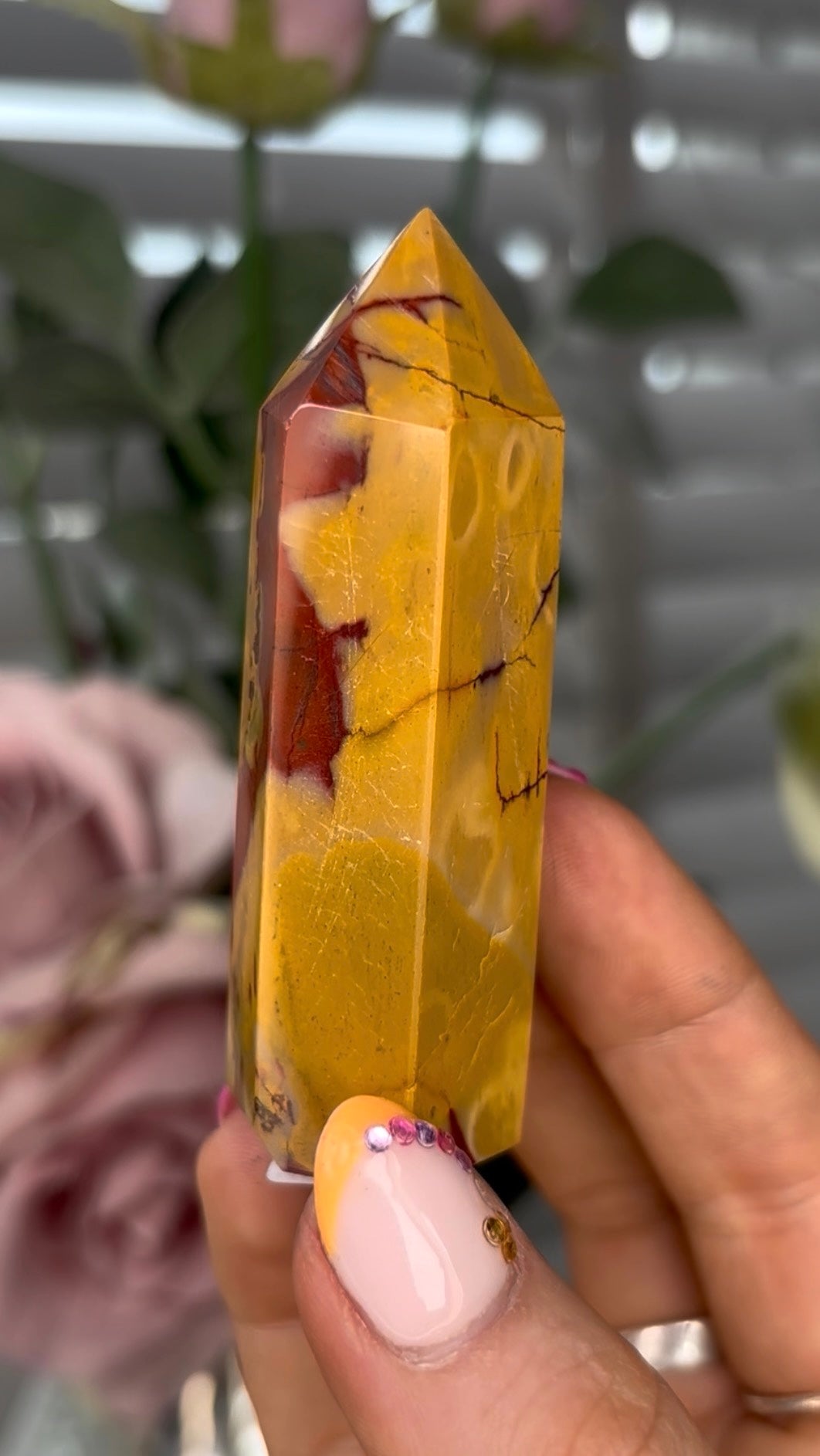mookaite jasper tower 7.4cm