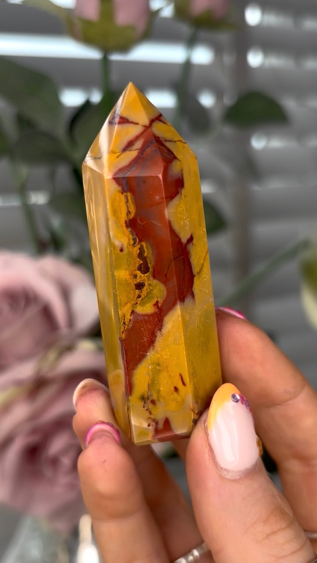 mookaite jasper tower 7.4cm