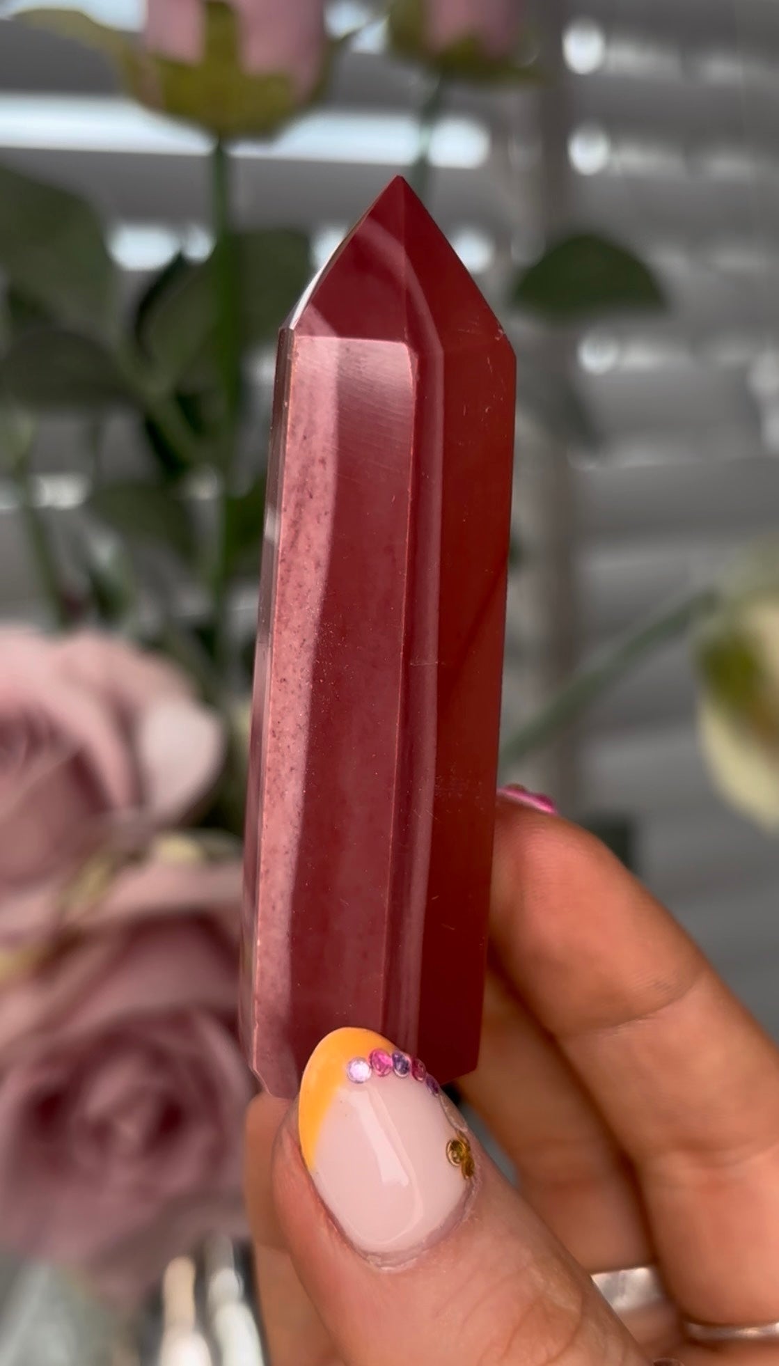 mookaite jasper tower 7.8cm