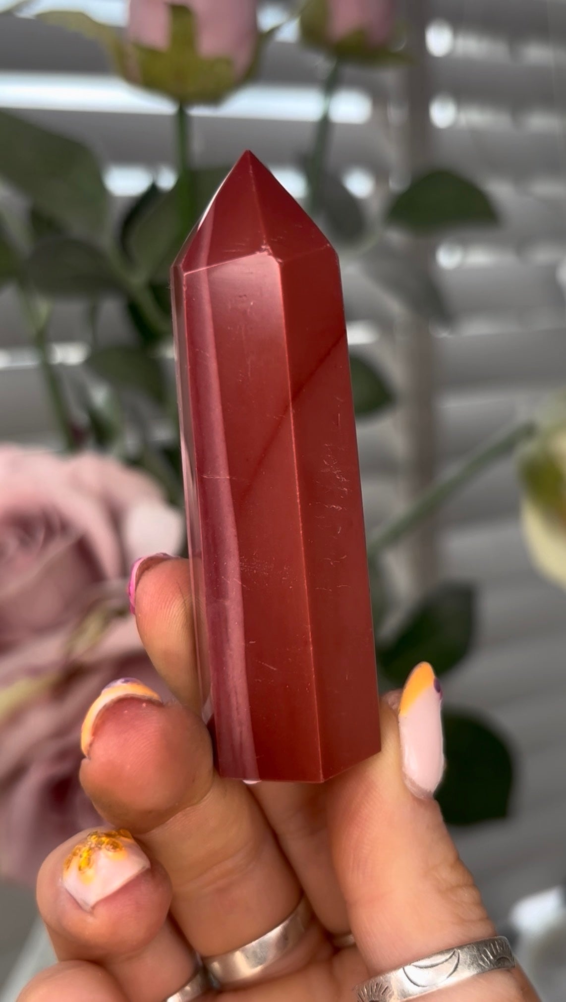 mookaite jasper tower 7.8cm