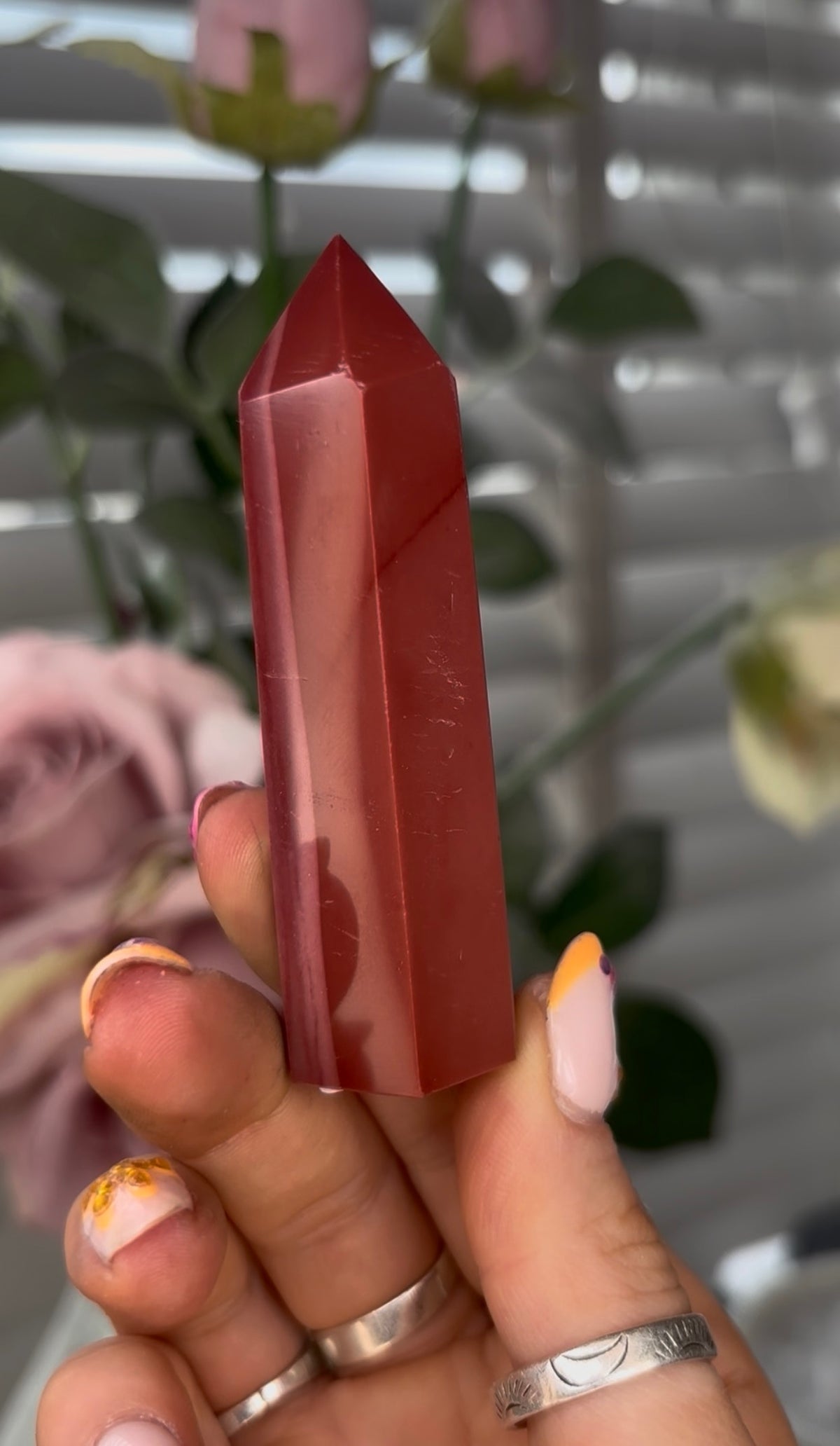 mookaite jasper tower 7.8cm