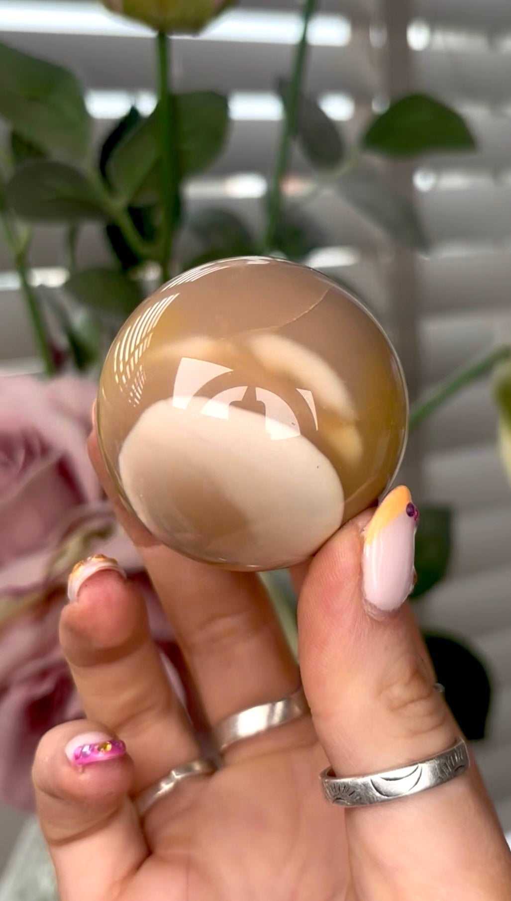 High quality, mookaite jasper sphere 4.8cm