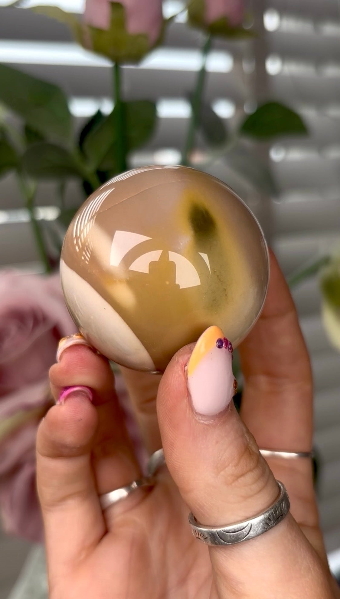 High quality, mookaite jasper sphere 4.8cm