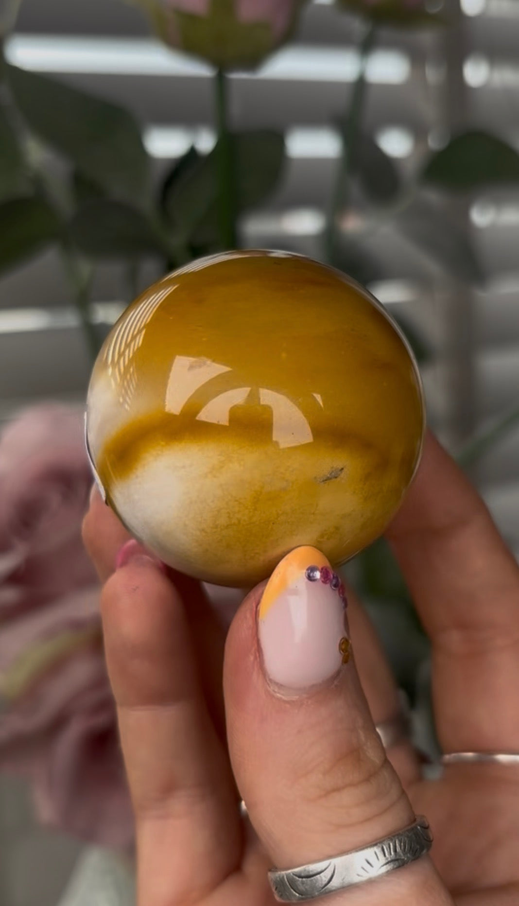 High quality, mookaite jasper sphere 5cm