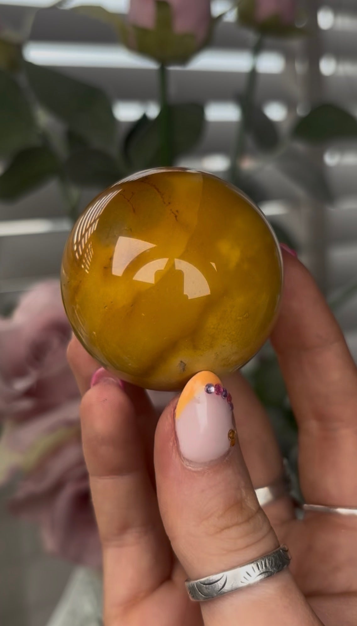 High quality, mookaite jasper sphere 5cm