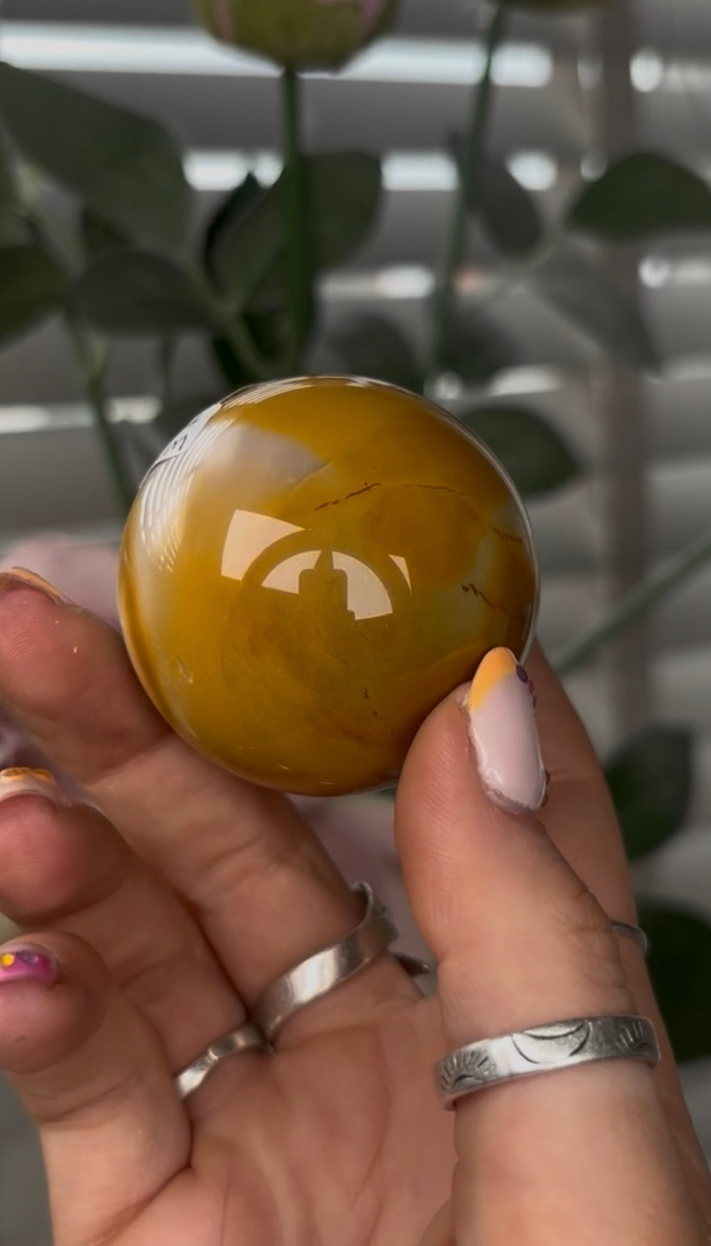 High quality, mookaite jasper sphere 5cm