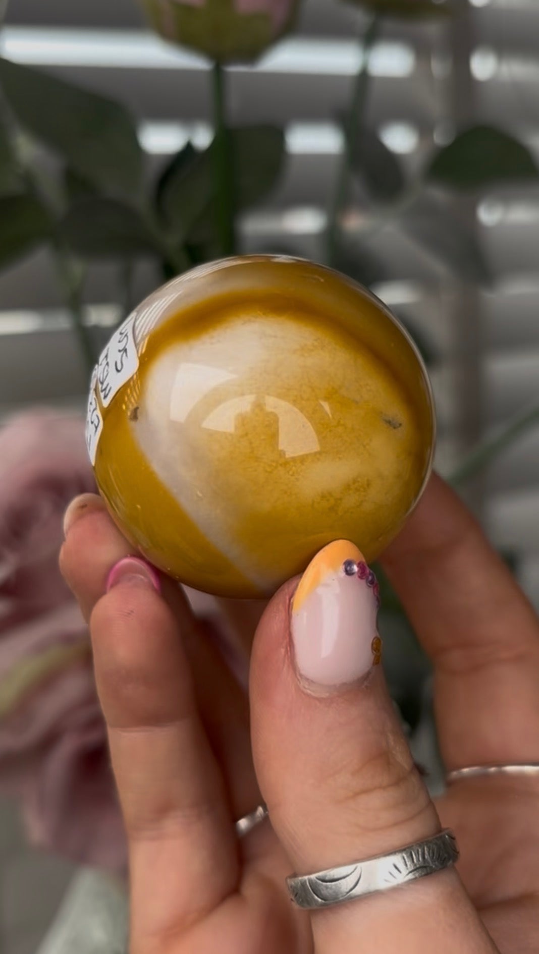 High quality, mookaite jasper sphere 5cm