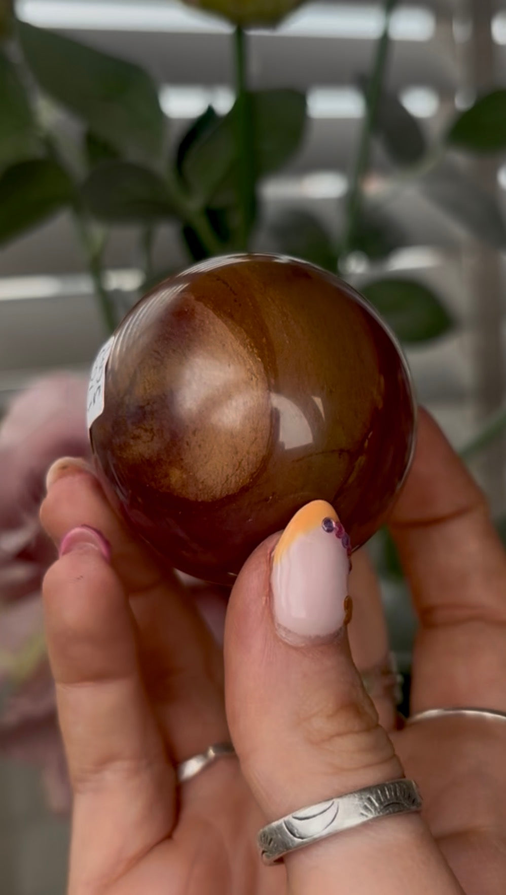 High quality, mookaite jasper sphere 5cm
