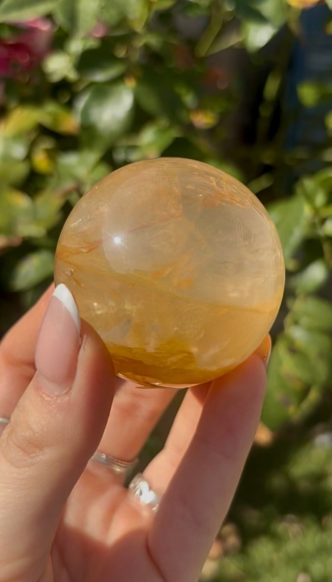 High quality, golden healer, sphere 5cm