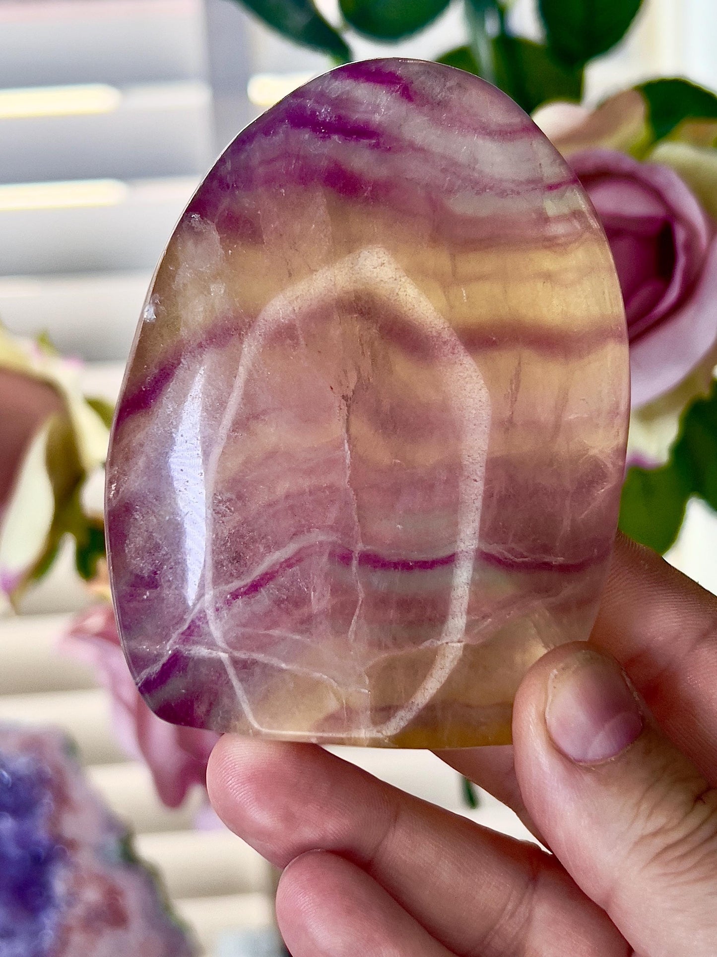 Candy fluorite Freeform 315g