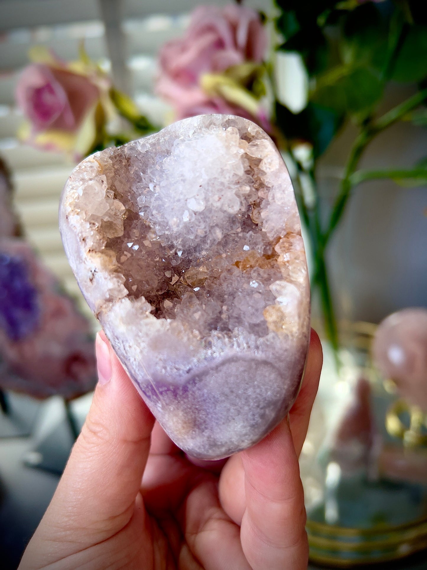 Pink amethyst Freeform