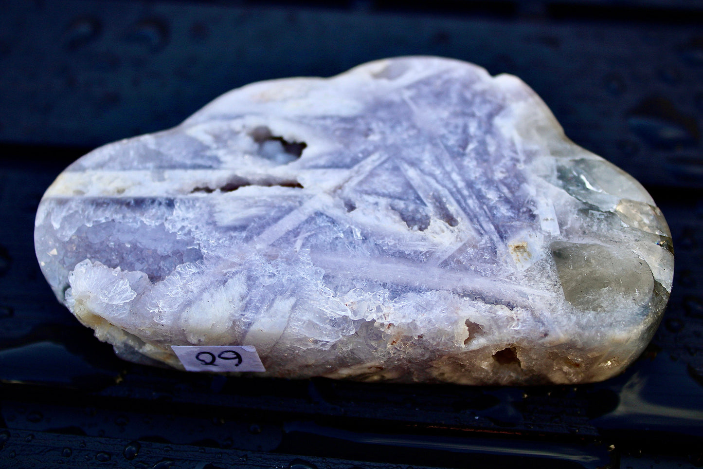 Super high quality, Brazilian, self standing, Purple, rutile, pink amethyst cloud with smoky quartz inclusion