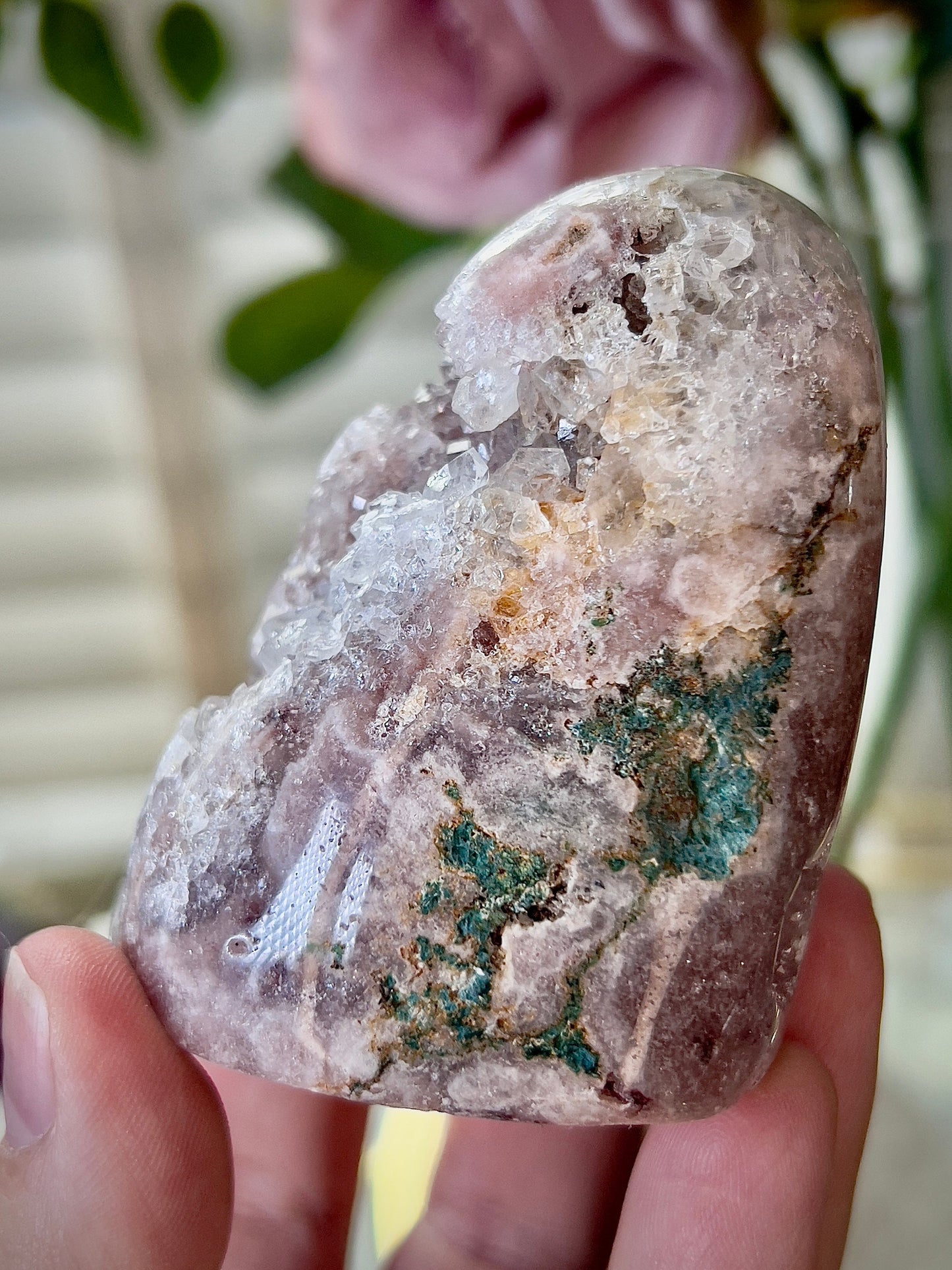 high grade, pink amethyst Freeform