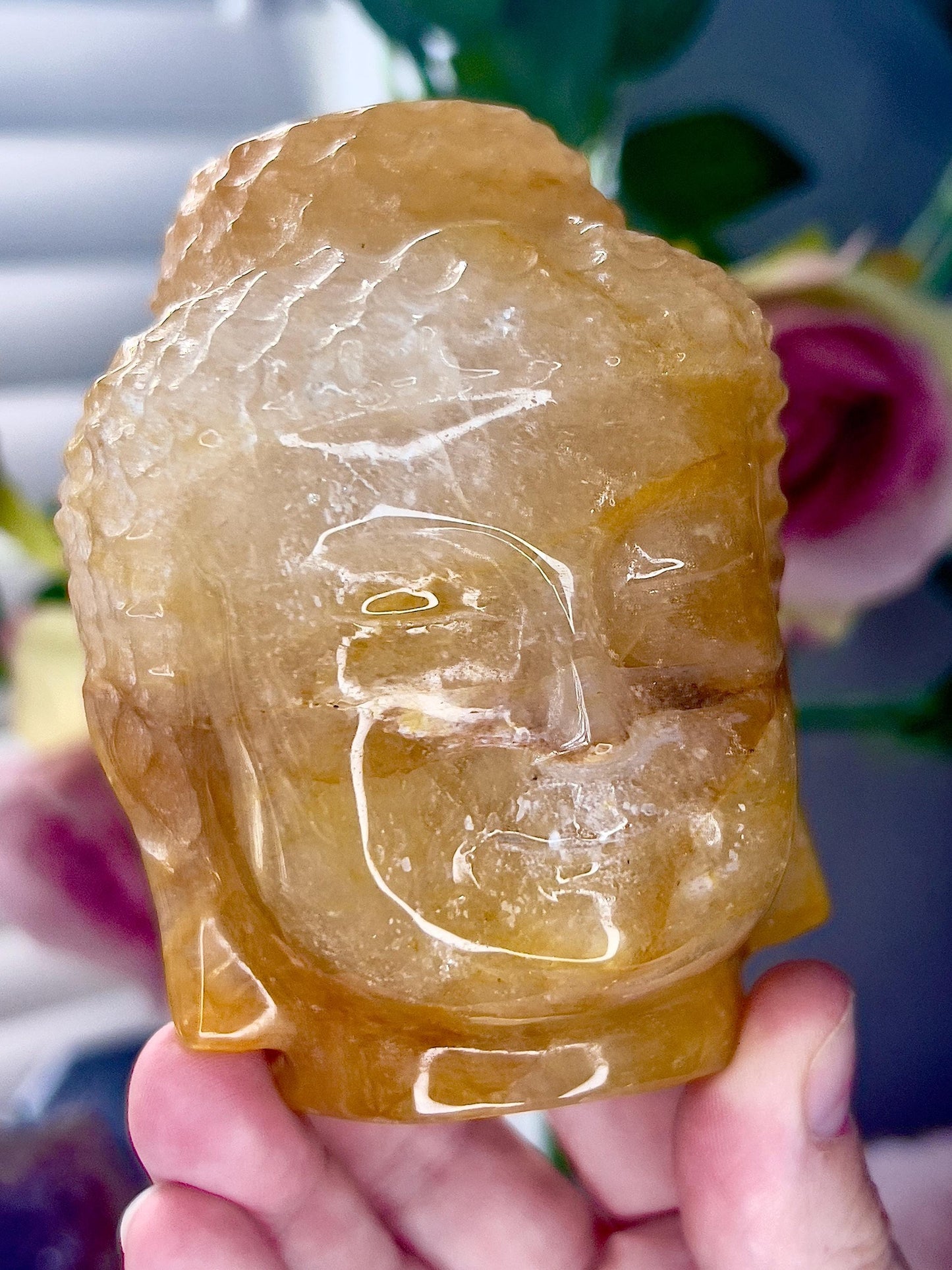 High quality, golden healer, buddah head