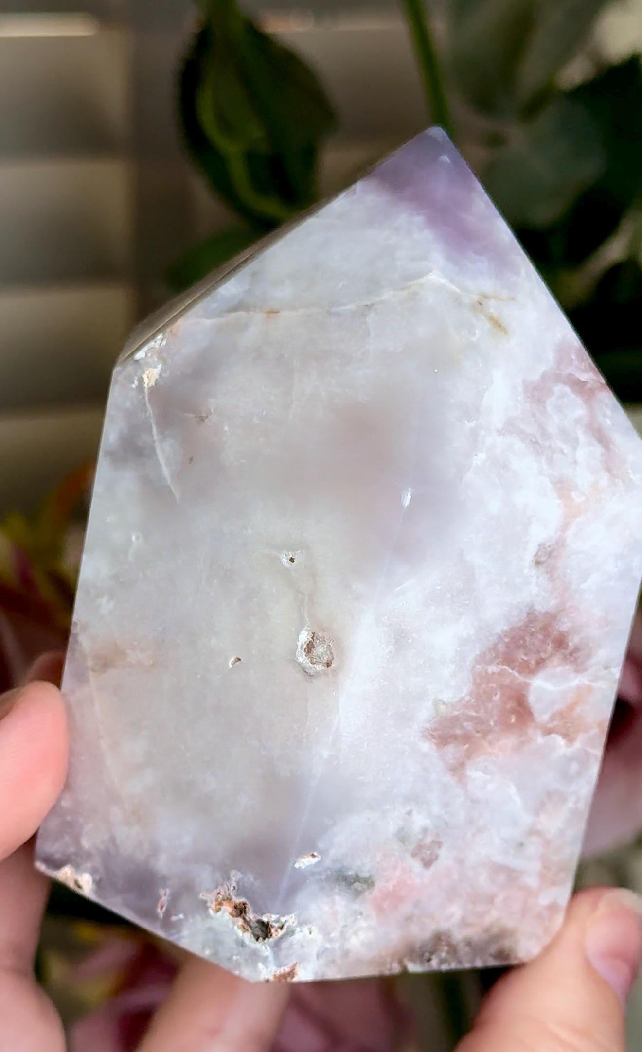Incredible, High grade, chonky pink amethyst, tower with sugar druzy 558g