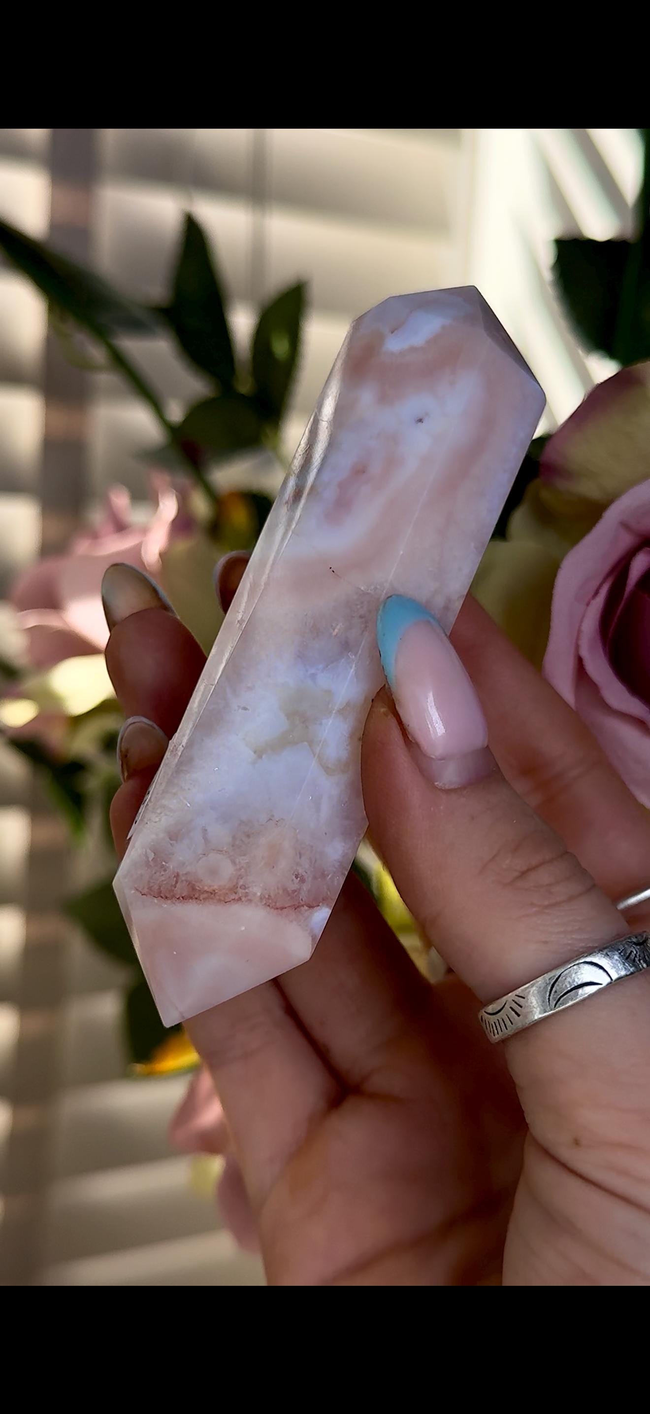 High quality, red agate, carnelian Double terminated points in milky orange/red tones