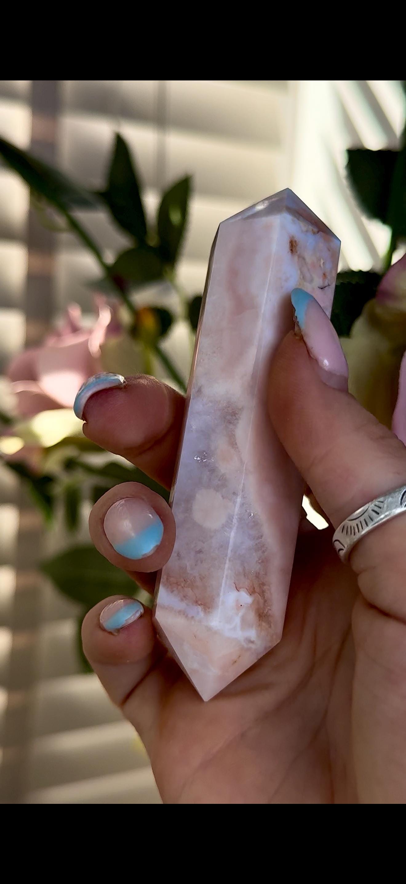 High quality, red agate, carnelian Double terminated points in milky orange/red tones